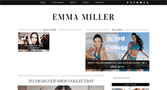 Desktop Screenshot of emmamiller.com